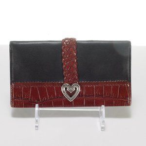 Brighton Black with Brown Wallet